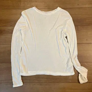 프레임워크 시어 롱 T셔츠 화이트