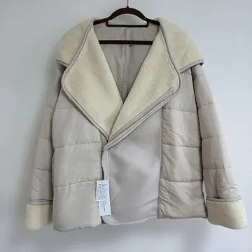 [ 새상품 ] Human 2nd Occasion 베이지 퀼팅 자켓