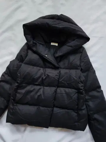 PLST 폴리에스테르 다운 자켓 블랙