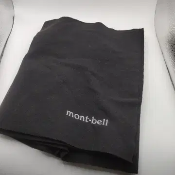 2874 mont-bell 몽벨 블랙 머플러
