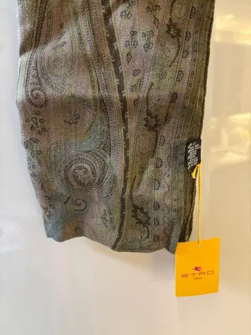 [새상품] ETRO 페이즐리 무늬 스톨 택 포함 새상품