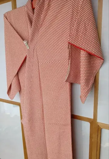 오렌지 컬러의 고급스러운, 에도 코몬