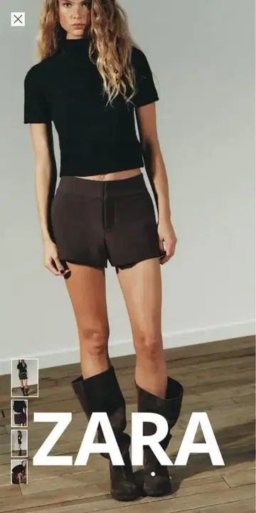 ZARA 숏팬츠