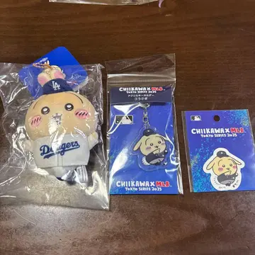 치이카와 x MLB TOKYO 시리즈 토끼 세트