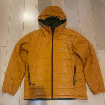 mont-bell 오렌지 후드 부착 나일론 자켓