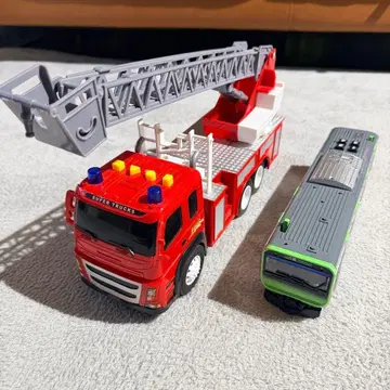 초 빅 사운드 사다리 소방차 야마노테선 E236 사운드 자동차 세트