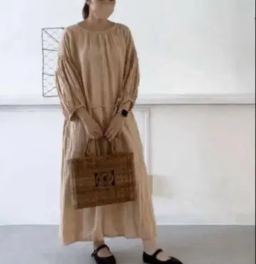 cheer 삿포로 린넨 원피스 (네스트로브 yarra ichi 천연생활)