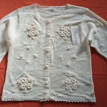 포테치노풍, 아이보리, 의 가디건