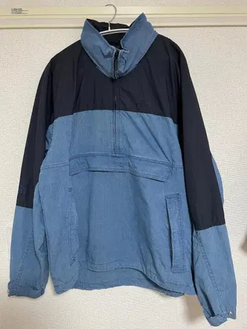 THE NORTH FACE 퍼플 라벨 마운틴 데님 풀오버 M