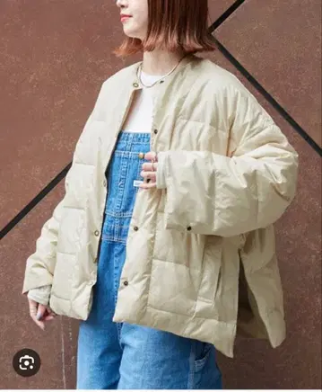 B.C STOCK 워셔블 라이트 다운 베이지