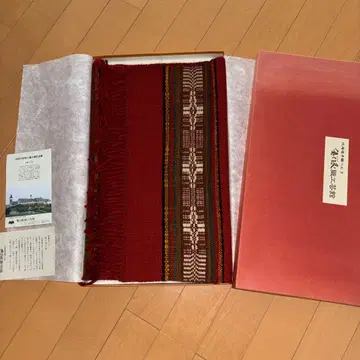 유카라오리 직물 공예관 유카라 직조 머플러