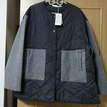 LUPILIEN 퀼팅 자켓 그레이