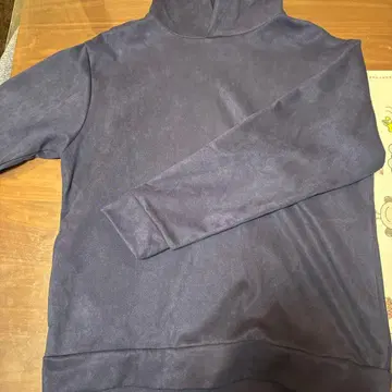 GLOSTER ROAD 네이비 후드 부착 후드티 MEDIUM