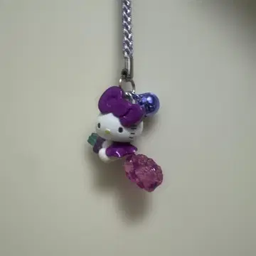 지역 한정 키티 키링 홋카이도 라벤더