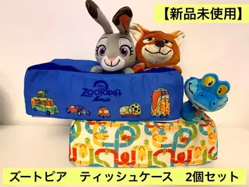 주토피아 티슈 케이스 2개 세트