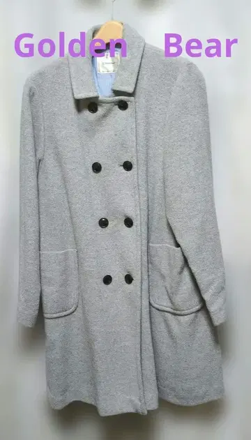 Golden Bear 그레이 롱 코트