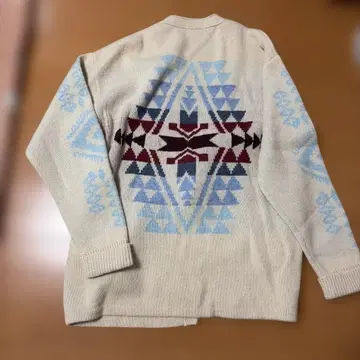 니트 가디건 아이보리