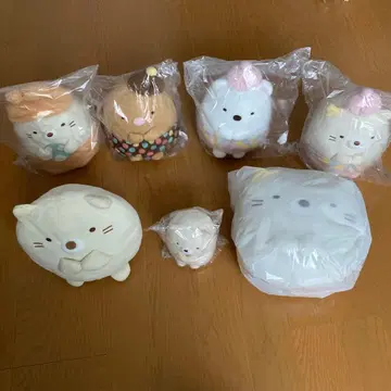 스미코구라시 봉제 인형 7세트