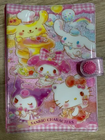 산리오 귀여운 북 부록 시스템 바인더 씰 북