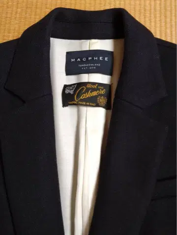 맥피 투모로우랜드 체스터 코트 새상품급