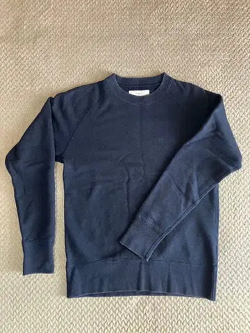 Graphpaper 그라프 페이퍼 루프 휠러 콜라보 맨투맨 네이비