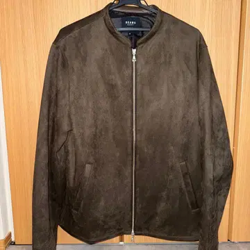 BEAMS 페이크 스웨이드 싱글 라이더 XL 사이즈