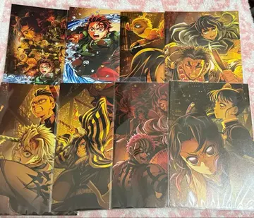 귀멸의 칼날 ufotableCafeTOGO 구매 혜택 엽서 컴프 세트