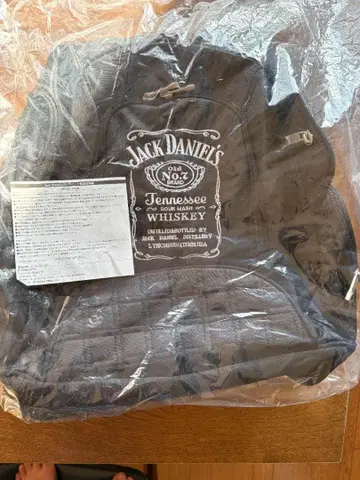 2017 잭 다니엘 백팩 백팩 미사용 블랙