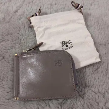 IL BISONTE 그레이지 이단 접이식 지갑