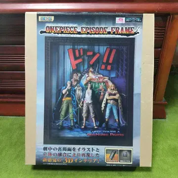 원피스 에피소드 프레임 샹크스 빨간머리 해적단 미사용 새상품급