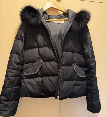 MISCH MASCH 블랙 다운 자켓