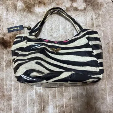 싱크비 Think Bee! 제브라 패턴 토트백