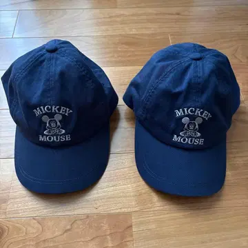 [ 2개 세트 ] 디즈니 미키마우스 캡 Mickey Mouse