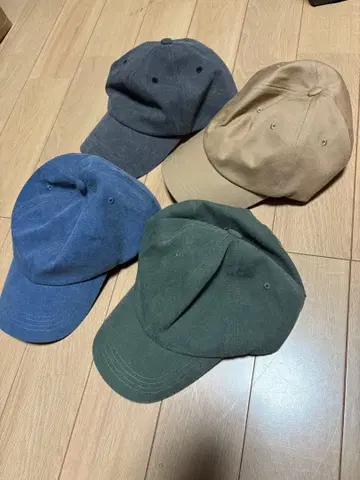 코튼 로우캡 4개 세트