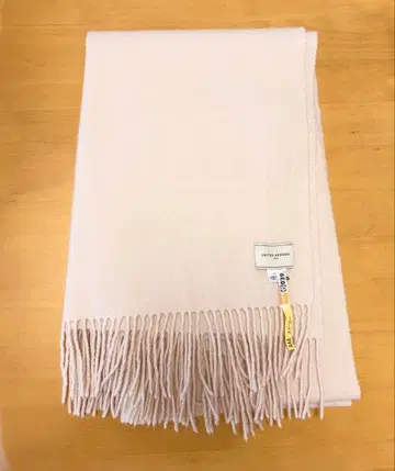 UNITED ARROWS 캐시미어 베이지 스톨