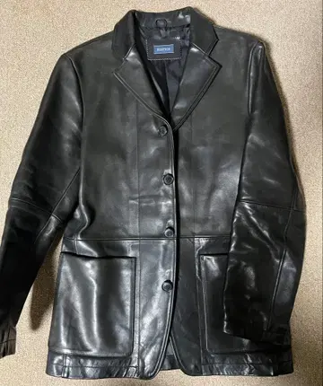 가죽 자켓 천연 가죽 블랙 컬러