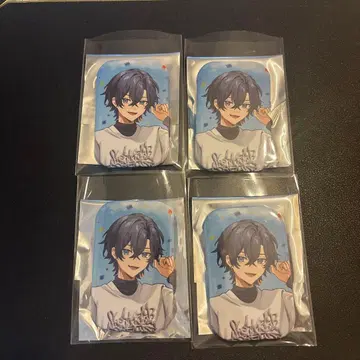 스니스테 타치바나군 캔뱃지 4개