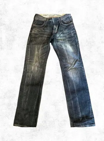 Wrangler 다크 블루 스트레이트 데님