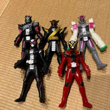 가면라이더 지오 소프트 비닐 피규어 5체 세트 오마지오 게이츠