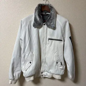 도라이치 파이롯트 점퍼 도카점퍼 L 화이트 도라이치