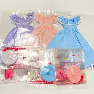 인형 교실 SP 드레스, 모자 신발 신발 귀찌 3세트