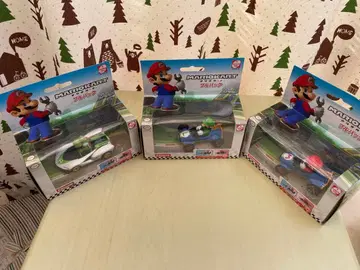 마리오 카트 풀백 마리오 루이지 요시 3대 세트