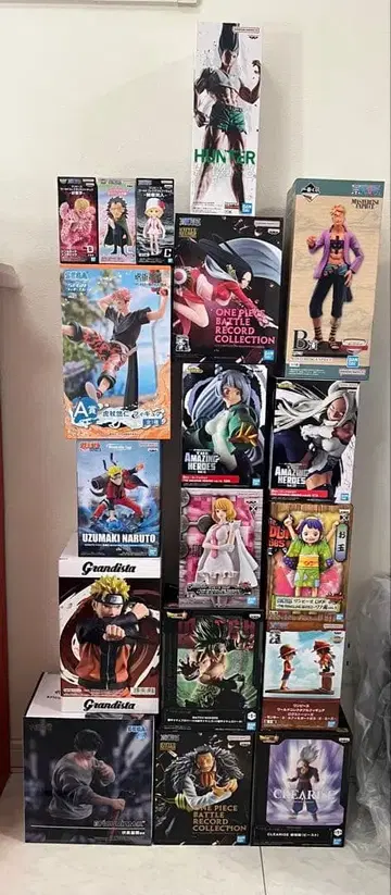 피규어 묶음 판매 18점