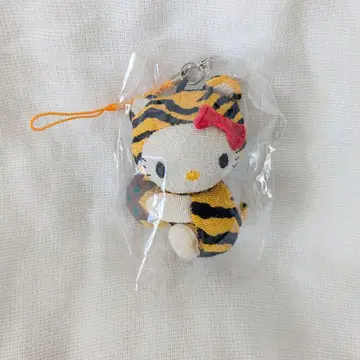 헬로키티 타코야키 호랑이 봉제 인형 스트랩 HelloKitty