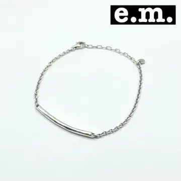 [ 인기 ] e.m. 이이엠 팔찌 실버925 ID 플레이트