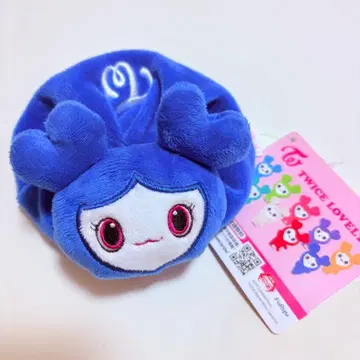 TWICE 마스코트 봉제 인형 쯔위 스크런치 쯔부리