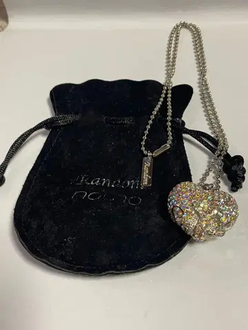 Random 스컬 펜던트 목걸이