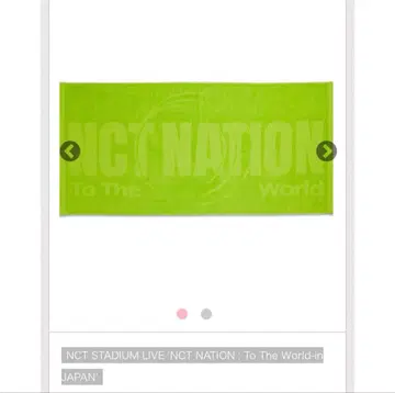 NCT BIG 타월 NCT127