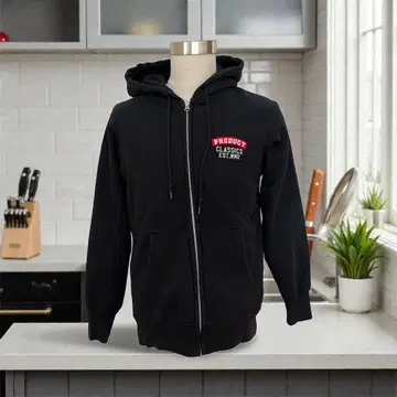 블랙 후드티 프론트 지퍼 product 프로덕트