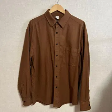 OVY 소프트 플란넬 와이드 셔츠 L